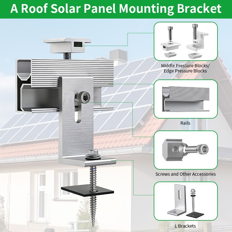 Solar Panel Roof Mounts factory